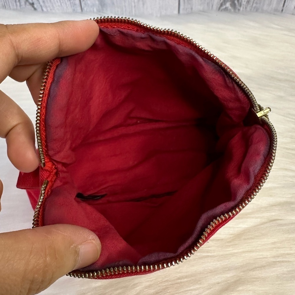 HERMES mini bolide pouch in red - Picture 11 of 17